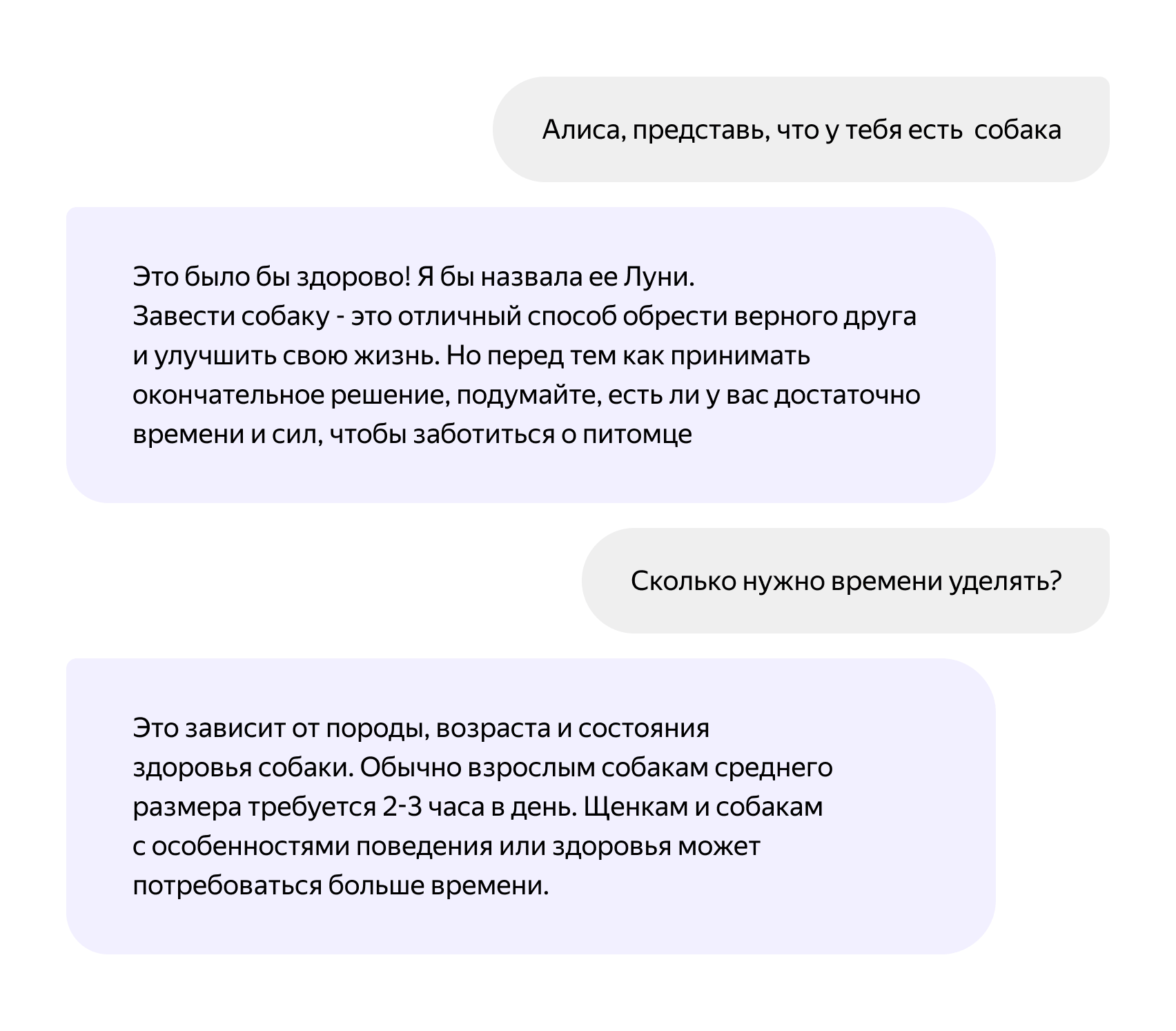 Чат с Алисой — Справка Яндекс