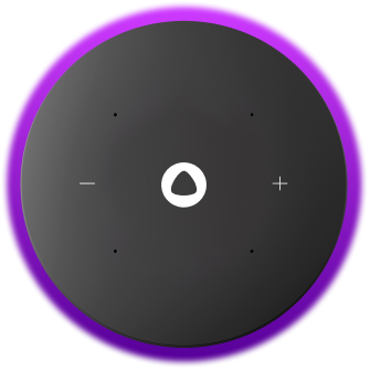 Контурная подсветка Станции Мини 3 Про в режиме лава-лампы